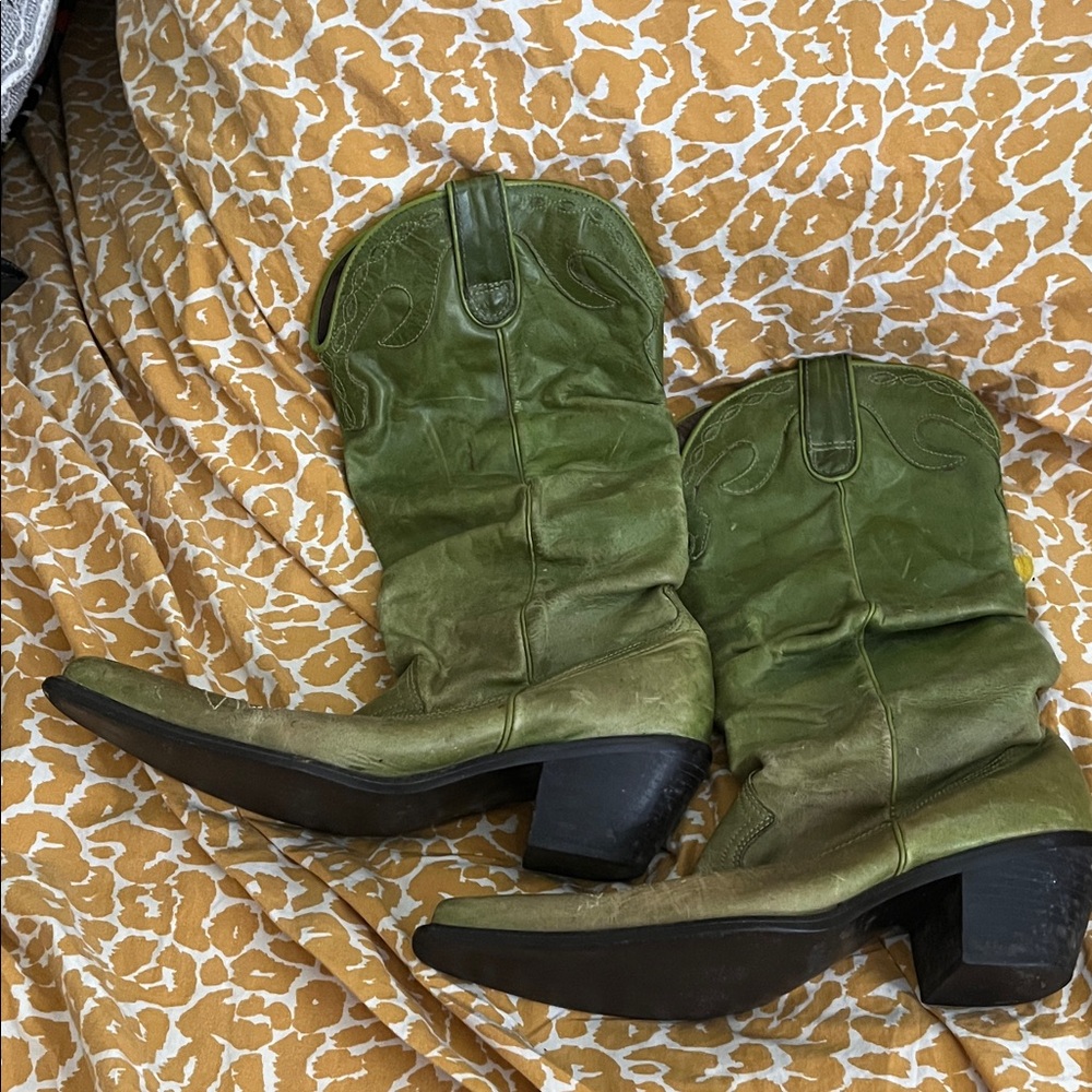 Green boots